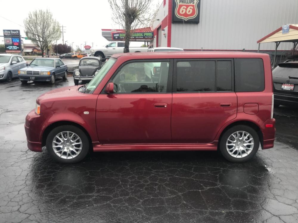 2006 Maroon /grey Scion xB Wagon (JTLKT324864) with an 1.5L L4 DOHC 16V engine, AT transmission, located at 813 E Fairview Ave, Meridian , ID, 83642, (208) 336-8230, 43.618851, -116.384010 - Here is your chance a great little car for a great price come check it out. - Photo #0
