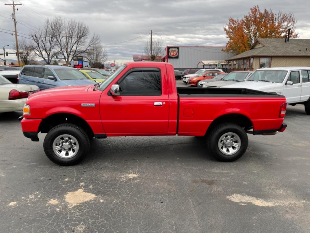 2010 Red /Black Ford Ranger XLT (1FTKR1AD1AP) with an 2.3L L4 SOHC 8V engine, 5spd Manual transmission, located at 813 E Fairview Ave, Meridian , ID, 83642, (208) 336-8230, 43.618851, -116.384010 - Super cool, very nice, mini truck. This is a 2wd not a 4x4. It looks like a 4x4. This pickup has pw, pl, tilt, and cruise. Most of these little trucks do not have this much equipment. Come take a look and a test drive you wont be dissapointed. - Photo #0