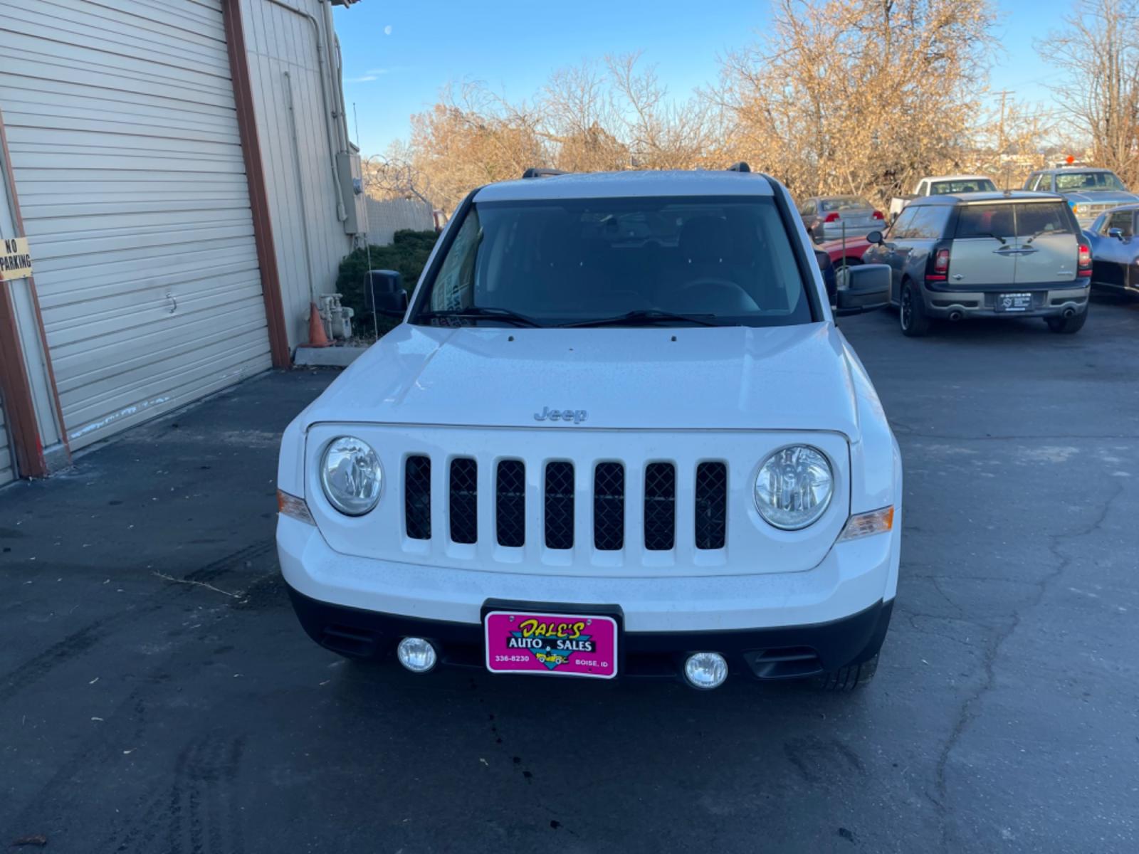 2017 Alpine White /Black Jeep Patriot Sport 4WD (1C4NJRBB3HD) with an 2.4L L4 DOHC 16V engine, AT transmission, located at 813 E Fairview Ave, Meridian , ID, 83642, (208) 336-8230, 43.618851, -116.384010 - Photo #3