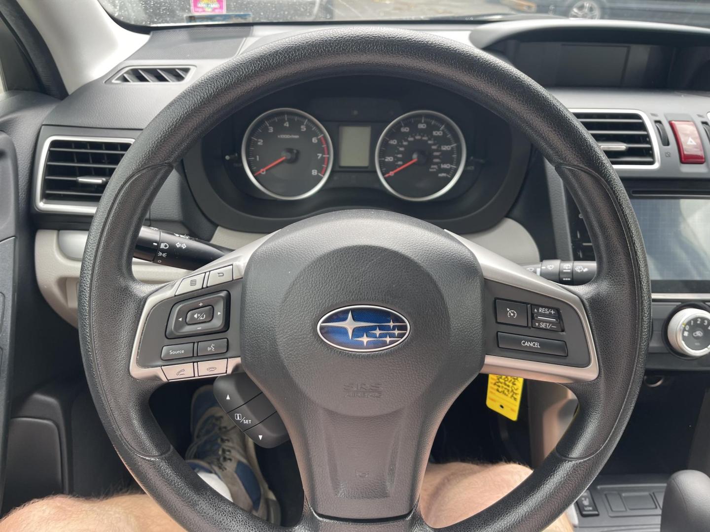 2016 White /Grey Subaru Forester 2.5i Premium (JF2SJADC1GH) with an 2.5L H4 SOHC 16V engine, CVT transmission, located at 813 E Fairview Ave, Meridian , ID, 83642, (208) 336-8230, 43.618851, -116.384010 - Photo#10