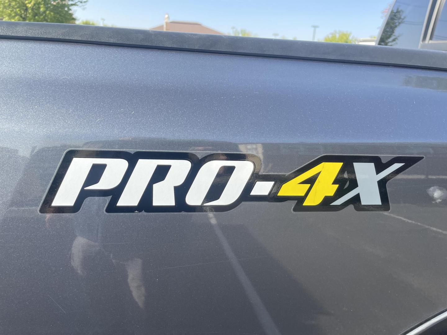 2013 Grey /Black Nissan Titan PRO-4X Crew Cab 4WD SWB (1N6AA0EC9DN) with an 5.6L V8 DOHC 32V engine, 5-Speed Automatic transmission, located at 813 E Fairview Ave, Meridian , ID, 83642, (208) 336-8230, 43.618851, -116.384010 - Photo#4
