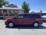 2014 Maroon /Grey with black carpet Dodge Grand Caravan SE (2C4RDGBG7ER) with an 3.6L V6 DOHC 24V engine, 6-Speed Automatic transmission, located at 813 E Fairview Ave, Meridian , ID, 83642, (208) 336-8230, 43.618851, -116.384010 - Photo#0