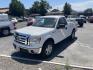 2012 White /Grey Ford F-150 XLT (1FTMF1EF8CF) with an 5.0L V8 OHV 16V engine, 6-Speed Automatic transmission, located at 813 E Fairview Ave, Meridian , ID, 83642, (208) 336-8230, 43.618851, -116.384010 - Photo#1