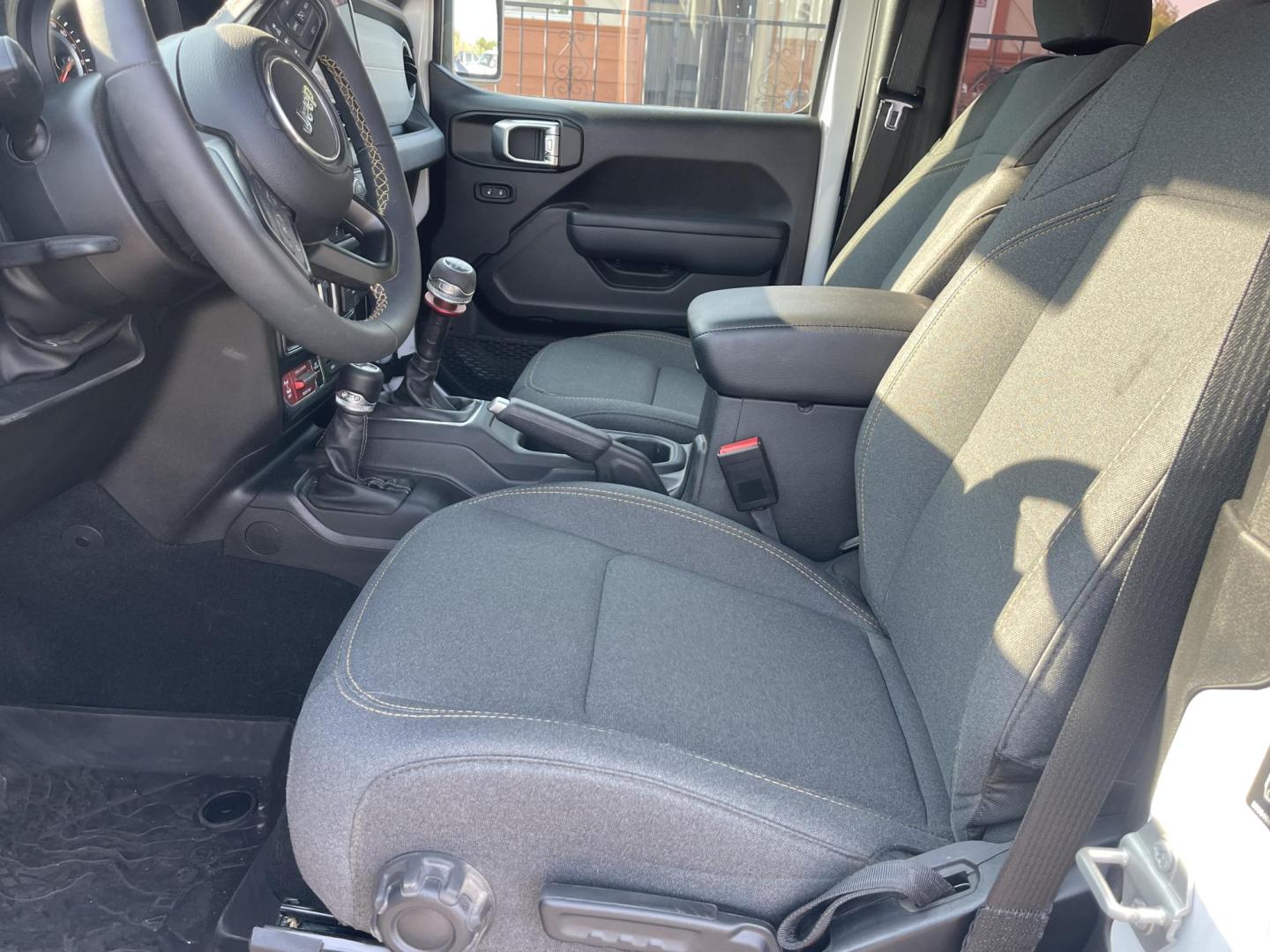 2024 White /Black Jeep Wrangler Willy's (1C4PJXAG0RW) with an 3.6L V6 DOHC 24V engine, 6M transmission, located at 813 E Fairview Ave, Meridian , ID, 83642, (208) 336-8230, 43.618851, -116.384010 - A very nice almost new Wrangler with lots of custom additions. Set of 5 matching Black Rhino wheels and Open Range AT tires that look spectacular. Rubicon Hood and Paint to match fender flares. K&N Cold Air Intake, and $3,000 Magnaflow Dual cat back exhaust. If you want a super cool Wrangler thi - Photo#7