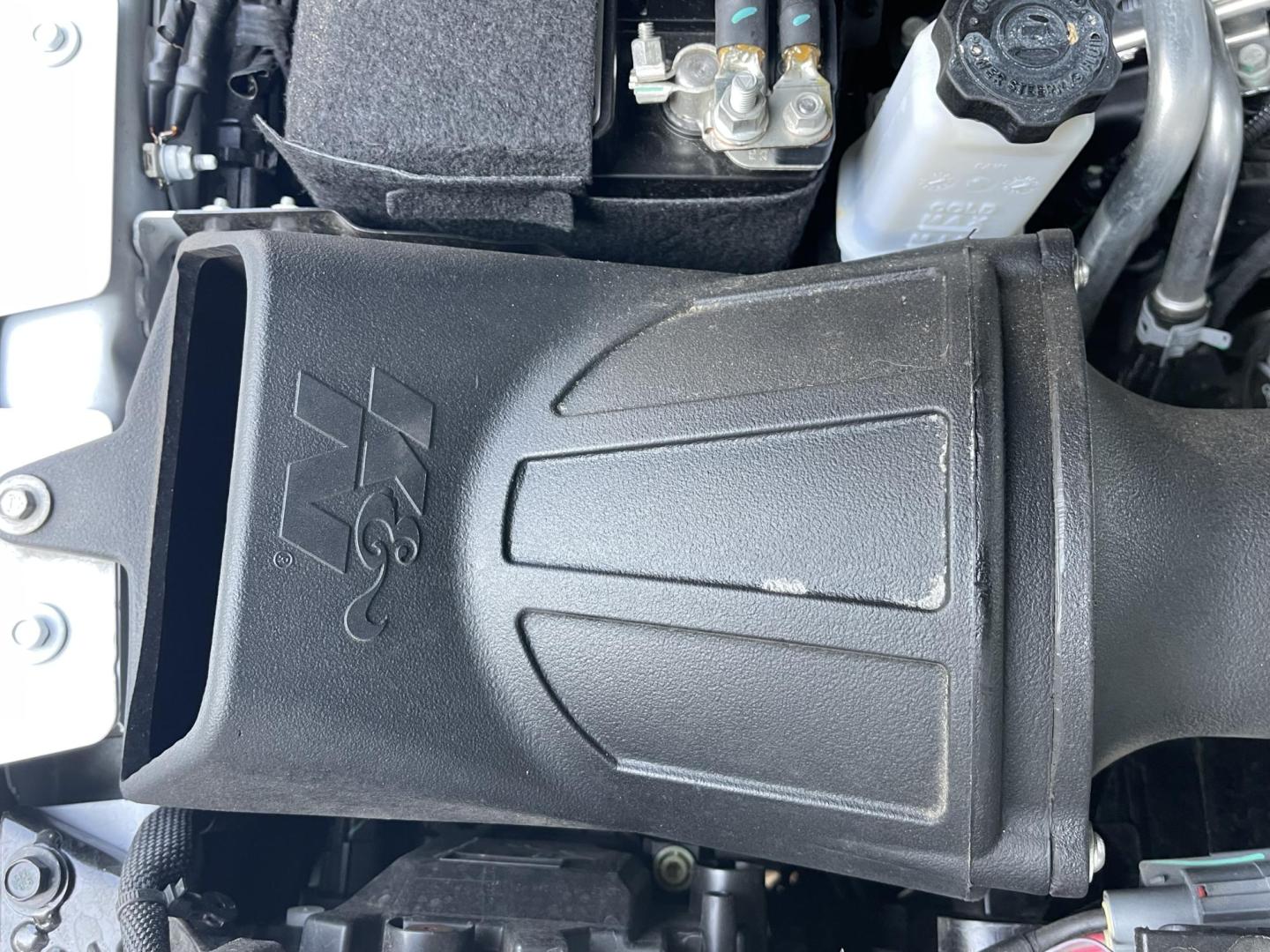 2024 White /Black Jeep Wrangler Willy's (1C4PJXAG0RW) with an 3.6L V6 DOHC 24V engine, 6M transmission, located at 813 E Fairview Ave, Meridian , ID, 83642, (208) 336-8230, 43.618851, -116.384010 - A very nice almost new Wrangler with lots of custom additions. Set of 5 matching Black Rhino wheels and Open Range AT tires that look spectacular. Rubicon Hood and Paint to match fender flares. K&N Cold Air Intake, and $3,000 Magnaflow Dual cat back exhaust. If you want a super cool Wrangler thi - Photo#15