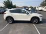 2019 White /Black Mazda CX-5 Grand Touring AWD (JM3KFBDM2K0) with an 2.5L L4 DOHC 16V engine, 6A transmission, located at 813 E Fairview Ave, Meridian , ID, 83642, (208) 336-8230, 43.618851, -116.384010 - Photo#3