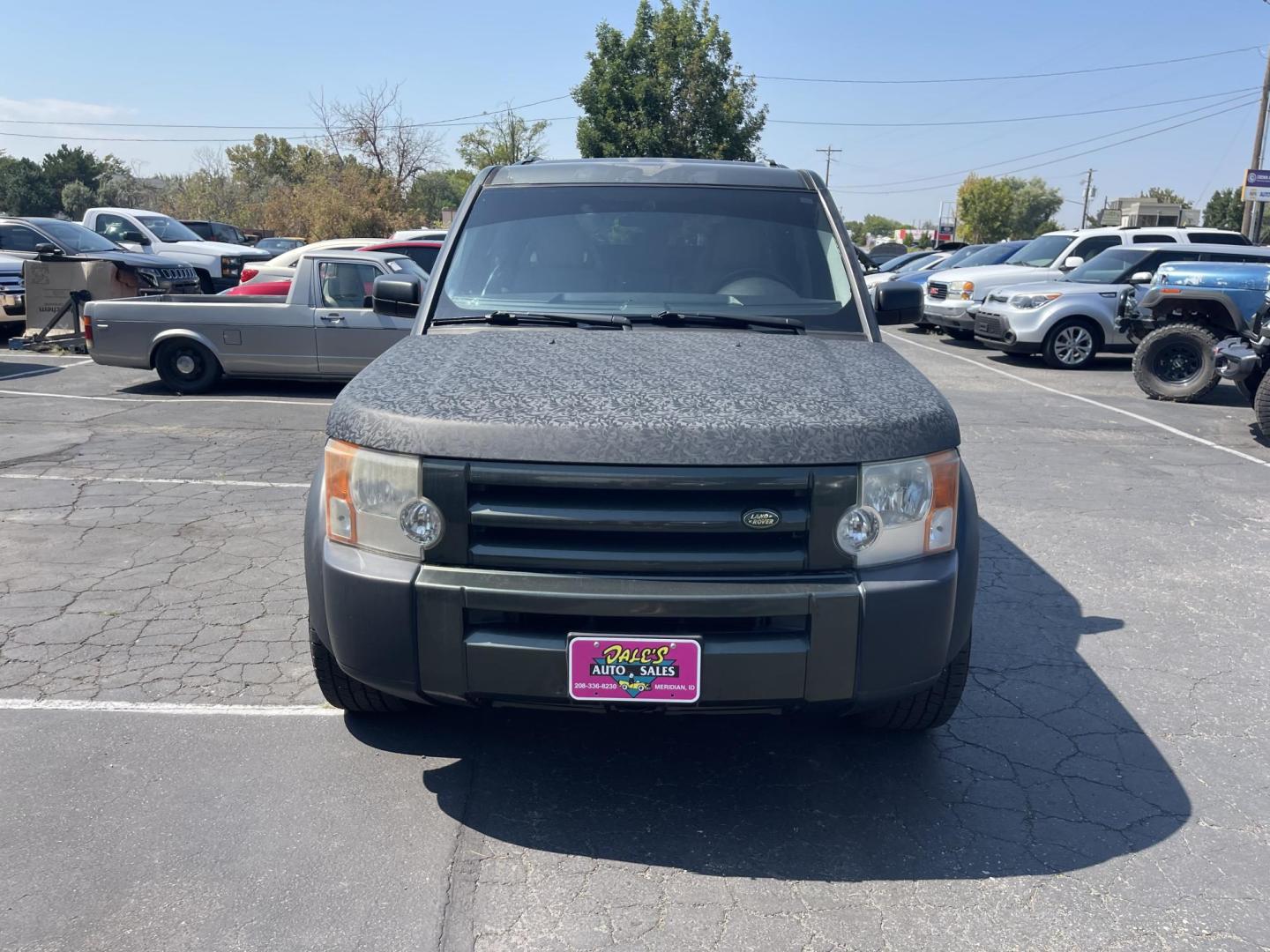 2006 Green /Tan Land Rover LR3 SE (SALAE25406A) with an 4.4L V8 DOHC 32V engine, 6-Speed Automatic Overdrive transmission, located at 813 E Fairview Ave, Meridian , ID, 83642, (208) 336-8230, 43.618851, -116.384010 - Photo#2