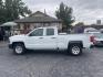 2017 White / Grey Chevrolet Silverado 1500 Work Truck Double Cab 4WD (1GCVKNEH5HZ) with an 4.3L V6 OHV 12V engine, 6A transmission, located at 813 E Fairview Ave, Meridian , ID, 83642, (208) 336-8230, 43.618851, -116.384010 - 2017 Chevrolet Double Cab 4x4 work truck with super low miles. Only 53k miles, excellent condition, this pickup has power windows and locks, A/C, Tilt, cruise, excellent tires. If you need a very nice truck for cheap come take a test drive and see for yourself. - Photo#0