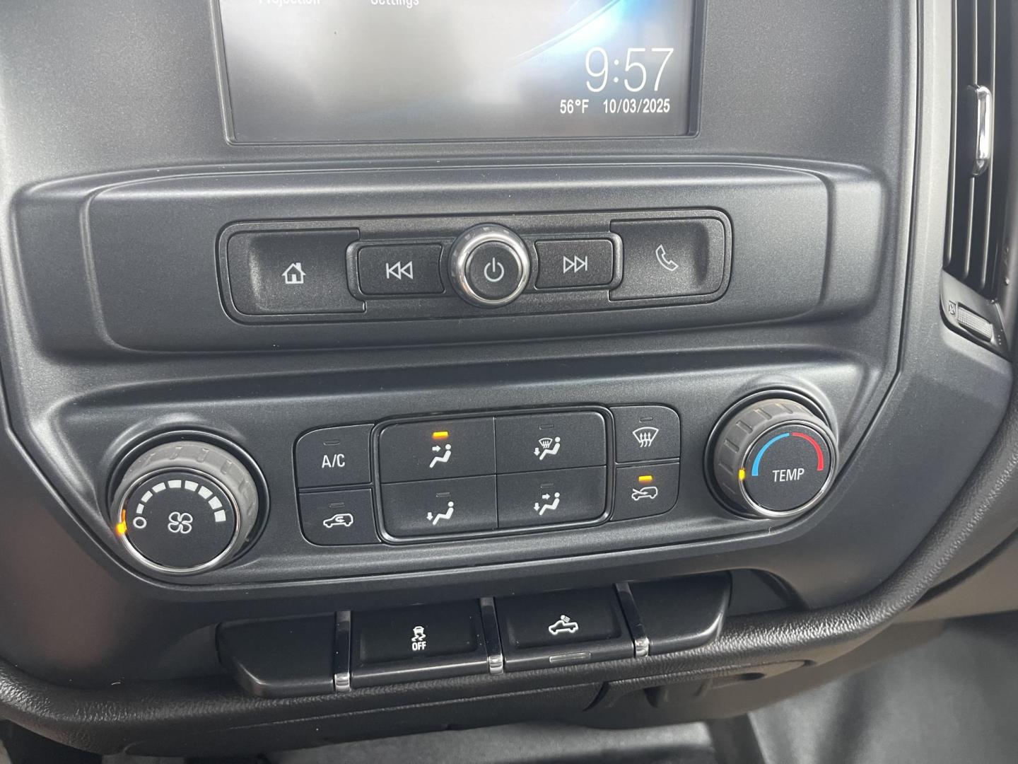 2017 White / Grey Chevrolet Silverado 1500 Work Truck Double Cab 4WD (1GCVKNEH5HZ) with an 4.3L V6 OHV 12V engine, 6A transmission, located at 813 E Fairview Ave, Meridian , ID, 83642, (208) 336-8230, 43.618851, -116.384010 - 2017 Chevrolet Double Cab 4x4 work truck with super low miles. Only 53k miles, excellent condition, this pickup has power windows and locks, A/C, Tilt, cruise, excellent tires. If you need a very nice truck for cheap come take a test drive and see for yourself. - Photo#11