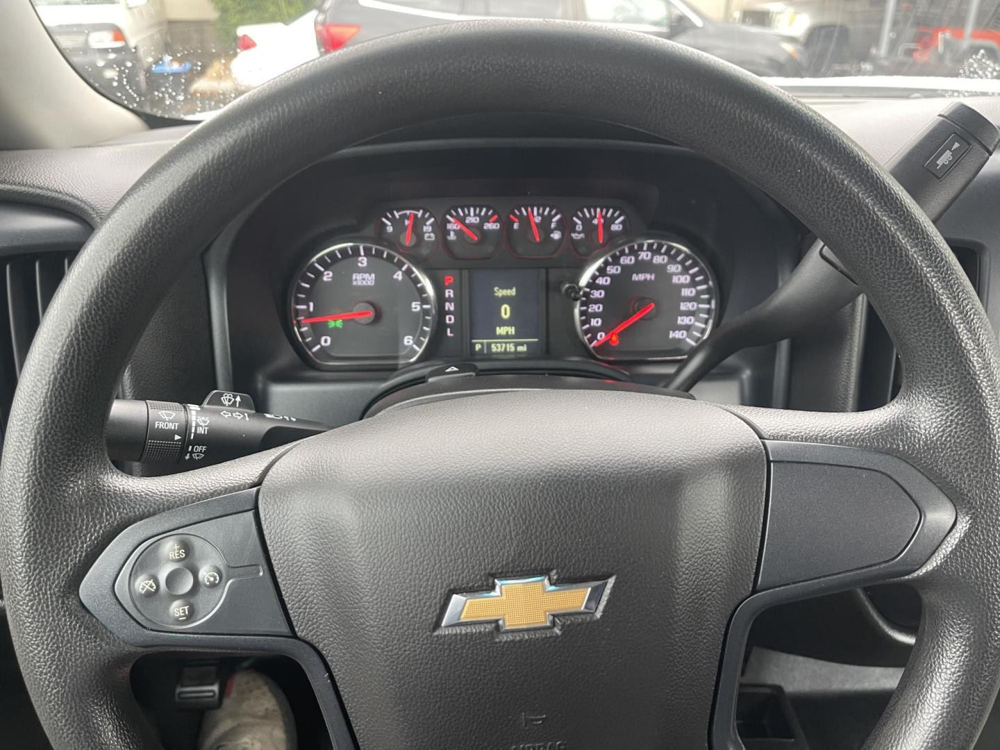 2017 White / Grey Chevrolet Silverado 1500 Work Truck Double Cab 4WD (1GCVKNEH5HZ) with an 4.3L V6 OHV 12V engine, 6A transmission, located at 813 E Fairview Ave, Meridian , ID, 83642, (208) 336-8230, 43.618851, -116.384010 - 2017 Chevrolet Double Cab 4x4 work truck with super low miles. Only 53k miles, excellent condition, this pickup has power windows and locks, A/C, Tilt, cruise, excellent tires. If you need a very nice truck for cheap come take a test drive and see for yourself. - Photo#13