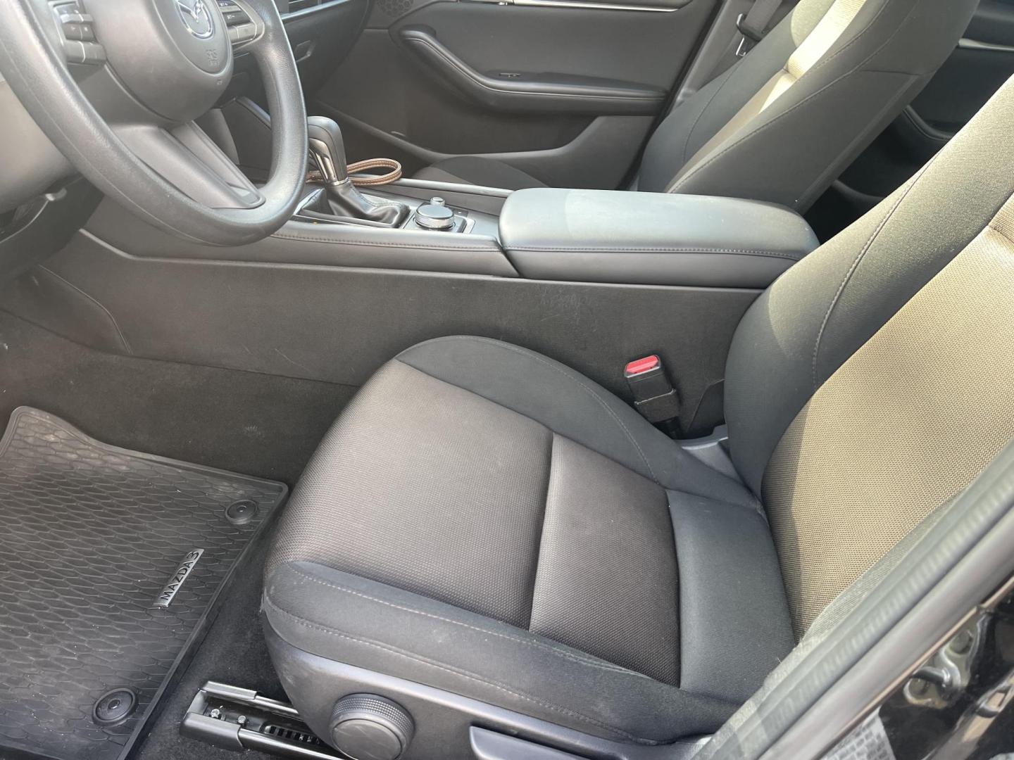 2022 Black /Black Mazda MAZDA3 2.5 S (3MZBPAAL9NM) with an 2.5L L4 DOHC 16V engine, 6A transmission, located at 813 E Fairview Ave, Meridian , ID, 83642, (208) 336-8230, 43.618851, -116.384010 - 2022 Mazda MAZDA3 sedan. If you need a nice car with great MPG excellent reliability for a small payment this is an excellent choice. Come take a look and a test drive. This car is clean, serviced, ready to go with good tires. This car is a great choice for a small car addition to your stable of v - Photo#6