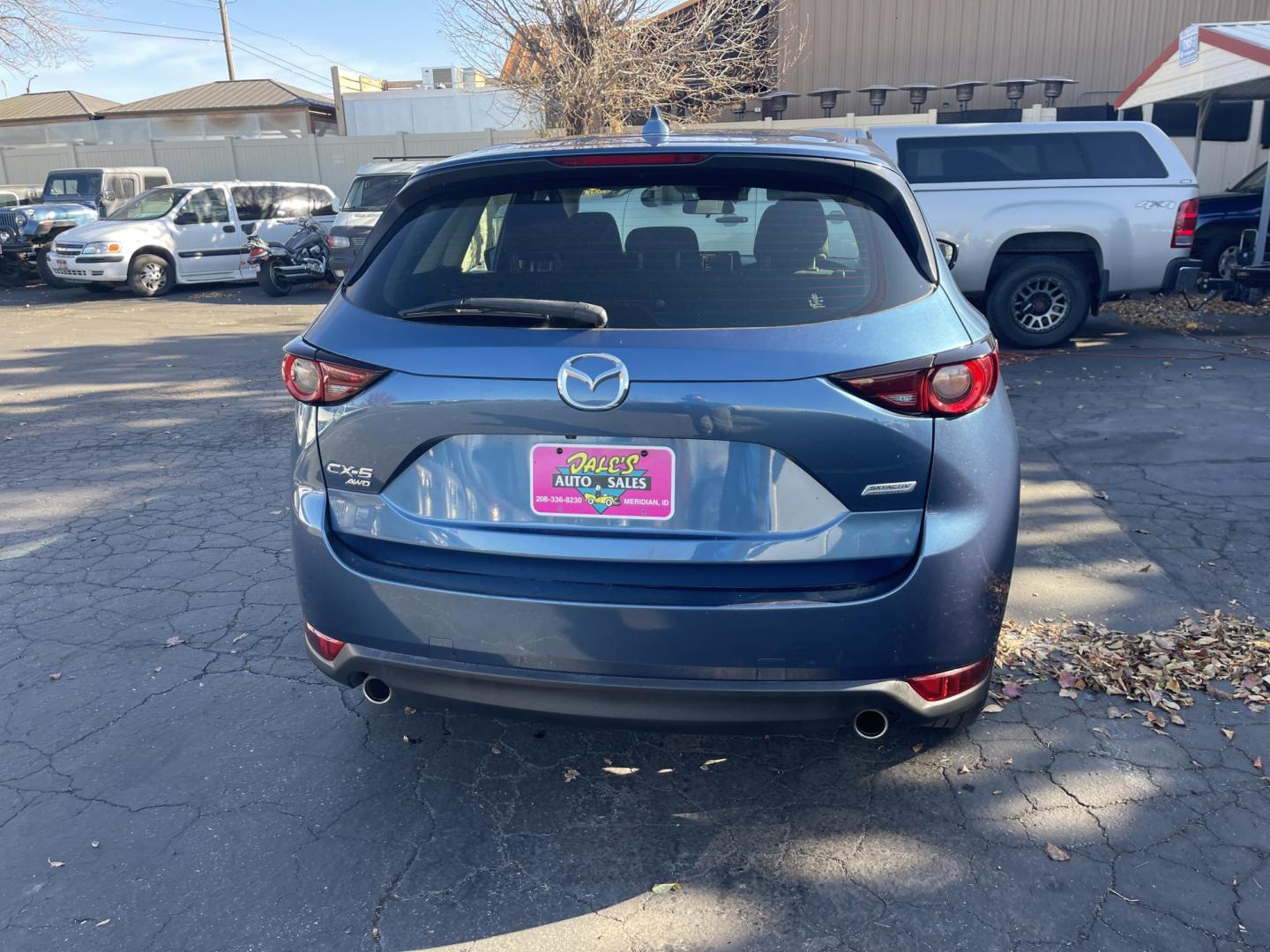 2017 Blue /Black Mazda CX-5 Sport AWD (JM3KFBBL3H0) with an 2.5L L4 DOHC 16V engine, 6A transmission, located at 813 E Fairview Ave, Meridian , ID, 83642, (208) 336-8230, 43.618851, -116.384010 - What a great little crossover vehicle. Great gas mileage, fun to drive, only has 68k miles. Very clean and ready to go. Come see for your self. - Photo#4