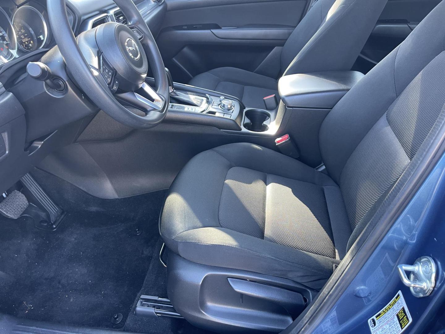 2017 Blue /Black Mazda CX-5 Sport AWD (JM3KFBBL3H0) with an 2.5L L4 DOHC 16V engine, 6A transmission, located at 813 E Fairview Ave, Meridian , ID, 83642, (208) 336-8230, 43.618851, -116.384010 - What a great little crossover vehicle. Great gas mileage, fun to drive, only has 68k miles. Very clean and ready to go. Come see for your self. - Photo#6