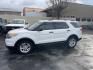 2015 White /Grey Ford Explorer Base 4WD (1FM5K8B87FG) with an 3.5L V6 DOHC 24V engine, 6-Speed Automatic transmission, located at 813 E Fairview Ave, Meridian , ID, 83642, (208) 336-8230, 43.618851, -116.384010 - What a spectacular option for a cheap newer modern SUV. This vehcile has excellent tires is clean and ready for whatever Idaho has to send your way. A fabulous vehicle for this area. You will love it. - Photo#0