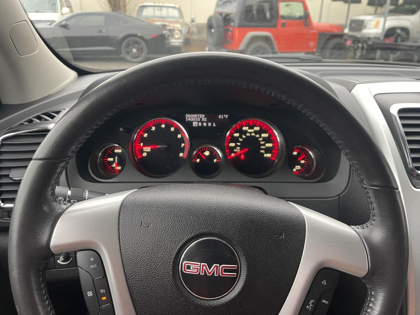 2011 Brown /Black GMC Acadia SLE-2 AWD (1GKKVPED4BJ) with an 3.6L V6 DOHC 24V engine, 6-Speed Automatic transmission, located at 813 E Fairview Ave, Meridian , ID, 83642, (208) 336-8230, 43.618851, -116.384010 - 2011 GMC Acadia AWD runs and drives very well. New tires, freshley serviced. Very cheap AWD. - Photo#9