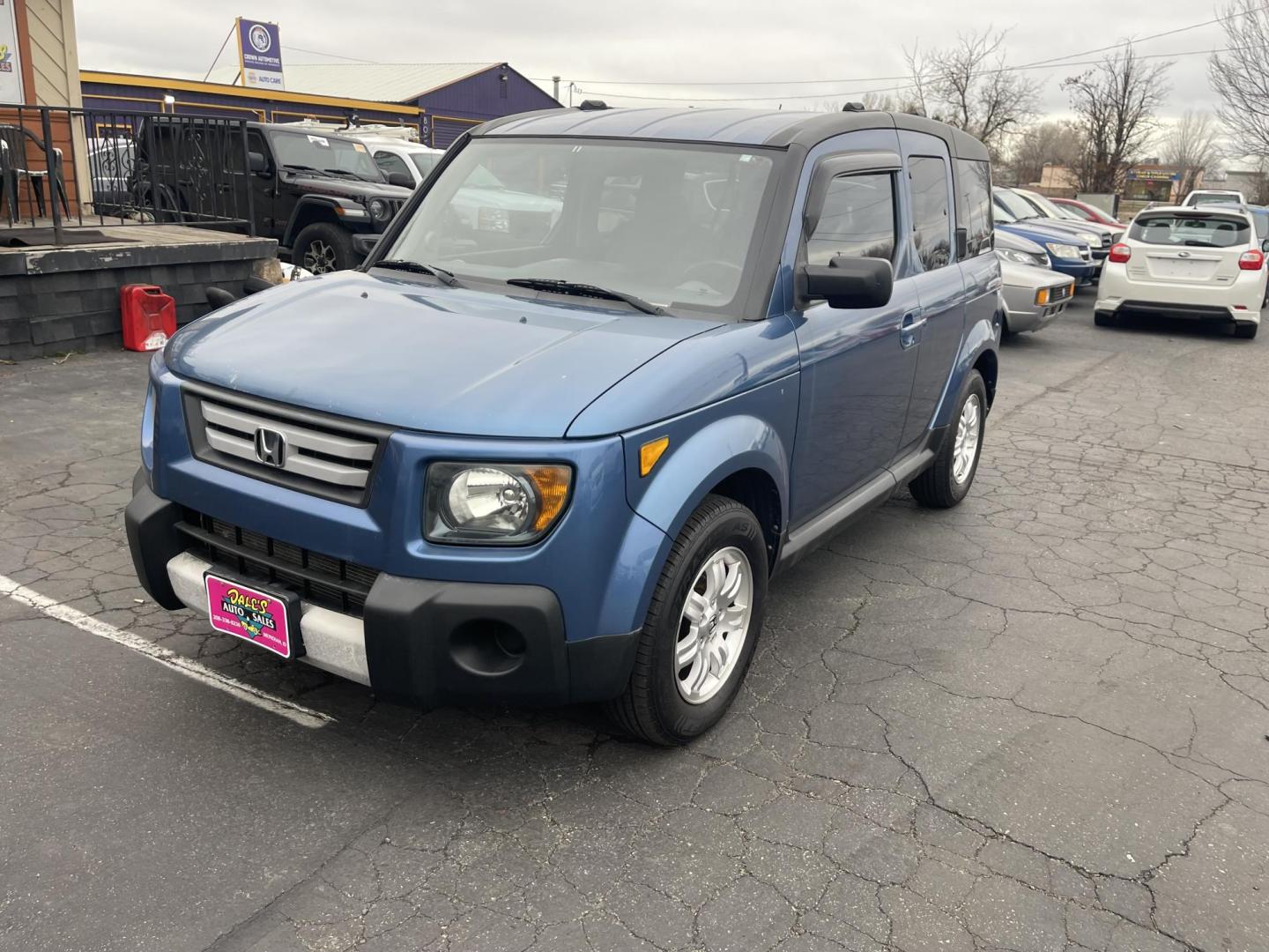 2007 Blue /Black Honda Element EX AWD (5J6YH27707L) with an 2.4L L4 DOHC 16V engine, 5-Speed Manual Overdrive transmission, located at 813 E Fairview Ave, Meridian , ID, 83642, (208) 336-8230, 43.618851, -116.384010 - 2007 Honda Element EX AWD with a 5spd manual. If you are looking for an Element this is a great choice. Very unique car with AWD and a manual transmision. Come see this vehicle and take it for a drive. - Photo#1