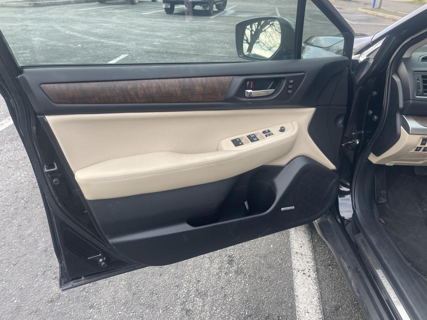 2016 Black /Tan Subaru Outback 2.5i Limited (4S4BSBNC0G3) with an 2.5L H4 DOHC 16V engine, CVT transmission, located at 813 E Fairview Ave, Meridian , ID, 83642, (208) 336-8230, 43.618851, -116.384010 - What a nice car, and opportunity, a super low mileage, highly optioned Outback. This Outback Limited has lane departure, eyesight, adaptive cruise, sunroof, cold weather package, NAV, blind spot detection, and Leather. Come check out a very nice car. If you wnat a low mileage good vehicle this is - Photo#5