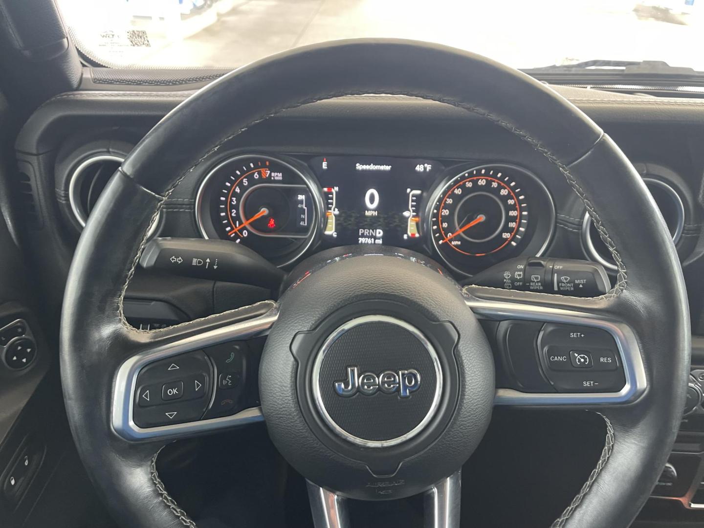 2019 Silver /Black Jeep Wrangler Unlimited Sahara (1C4HJXEN0KW) with an 2.0L L4 DOHC 16V TURBO engine, 6A transmission, located at 813 E Fairview Ave, Meridian , ID, 83642, (208) 336-8230, 43.618851, -116.384010 - 2019 Jeep Wrangler Sahara loaded with leather matching hard top, heated seats, heated steering wheel, NAV, Big 8.4 inch screen, Brand new tires. If you want a Jeep this is an excellent choice come by and take a test drive. - Photo#16