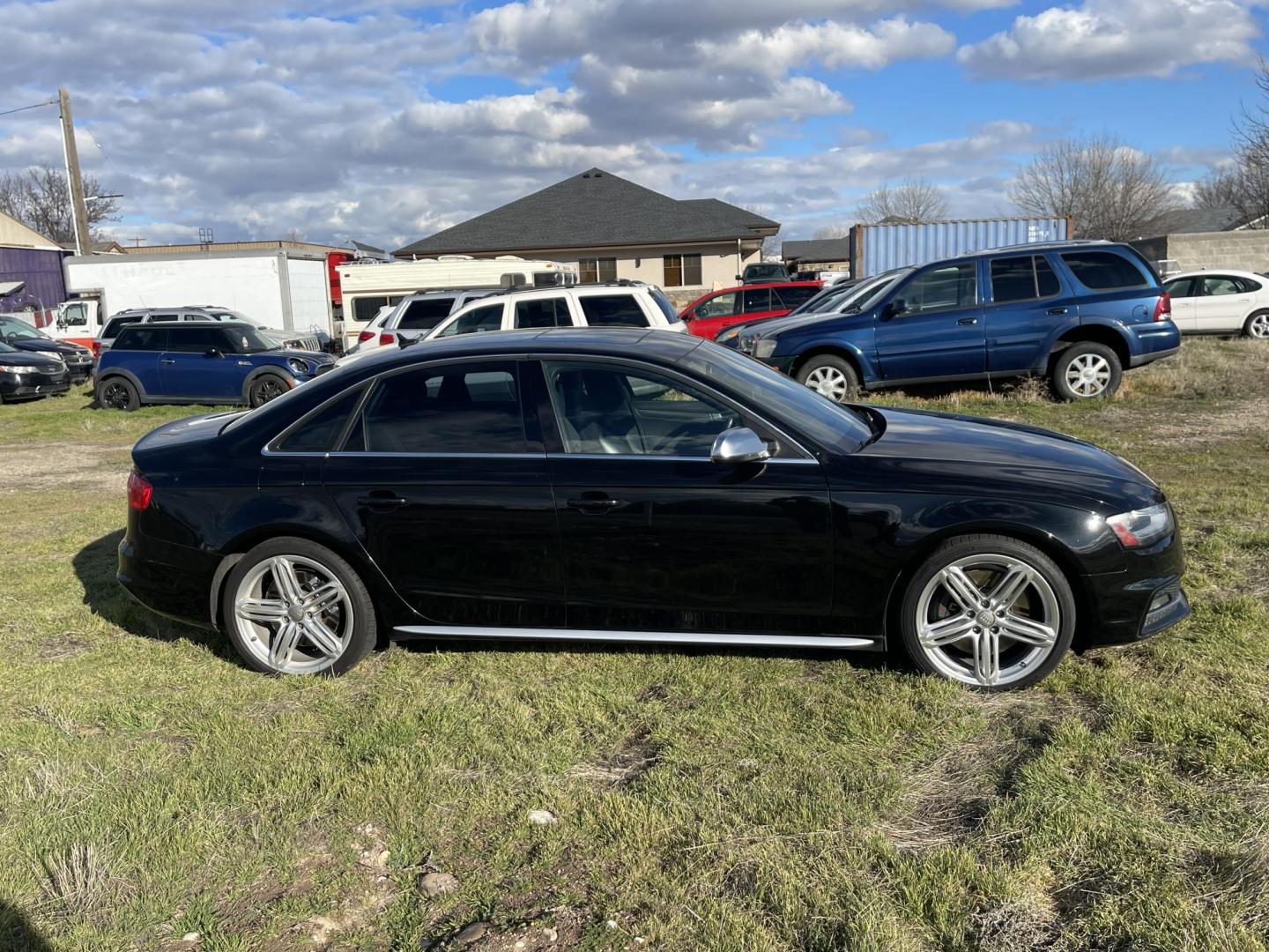 2015 Black /Black Audi S4 Premium Plus quattro 7A (WAUBGAFL2FA) with an 3.0L V6 DOHC 24V engine, 7-Speed Automatic transmission, located at 813 E Fairview Ave, Meridian , ID, 83642, (208) 336-8230, 43.618851, -116.384010 - If you like European cars this is a super cool fun car to drive. Supercharged AWD in luxury and style. Runs and drives excellent. Come take a test drive and see for yourself. - Photo#3