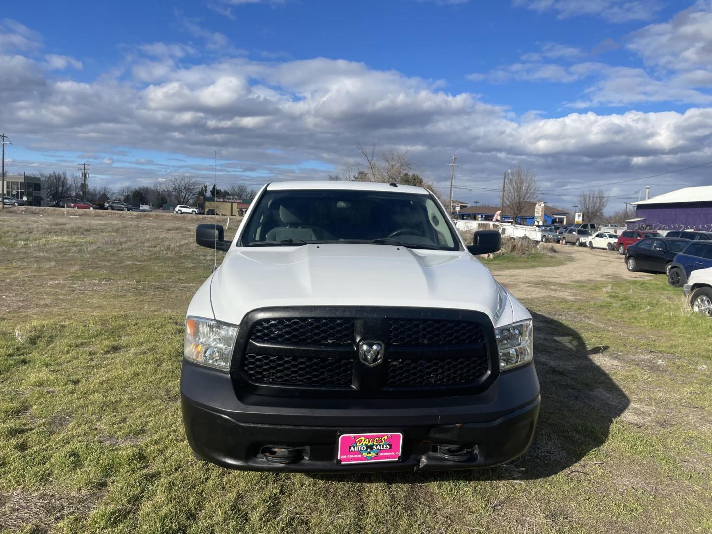 2015 White /Grey RAM 1500 Tradesman Crew Cab SWB 4WD (3C6RR7KT6FG) with an 5.7L V8 OHV 16V engine, 6-Speed Automatic transmission, located at 813 E Fairview Ave, Meridian , ID, 83642, (208) 336-8230, 43.618851, -116.384010 - 2015 Ram 1500 Crew cab 4x4 with a Hemi. Runs and drives very well, it is clean and ready for a test drive. - Photo#2