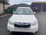 2016 White / Grey Subaru Forester 2.5i Premium PZEV CVT (JF2SJADC0GH) with an 2.5L H4 SOHC 16V engine, CVT transmission, located at 813 E Fairview Ave, Meridian , ID, 83642, (208) 336-8230, 43.618851, -116.384010 - One owner, bought in Boise, Premium with eyesight and NAV, sunroof and brand new tires, only 17k Miles. This car had towels on the seats from the day they bought it, look at the pics!!! Crazy crazy clean like brand new. Come and take a look. - Photo#1