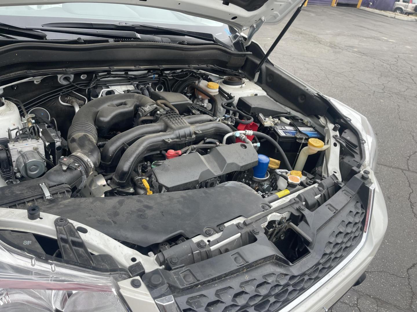 2016 White / Grey Subaru Forester 2.5i Premium PZEV CVT (JF2SJADC0GH) with an 2.5L H4 SOHC 16V engine, CVT transmission, located at 813 E Fairview Ave, Meridian , ID, 83642, (208) 336-8230, 43.618851, -116.384010 - One owner, bought in Boise, Premium with eyesight and NAV, sunroof and brand new tires, only 17k Miles. This car had towels on the seats from the day they bought it, look at the pics!!! Crazy crazy clean like brand new. Come and take a look. - Photo#15