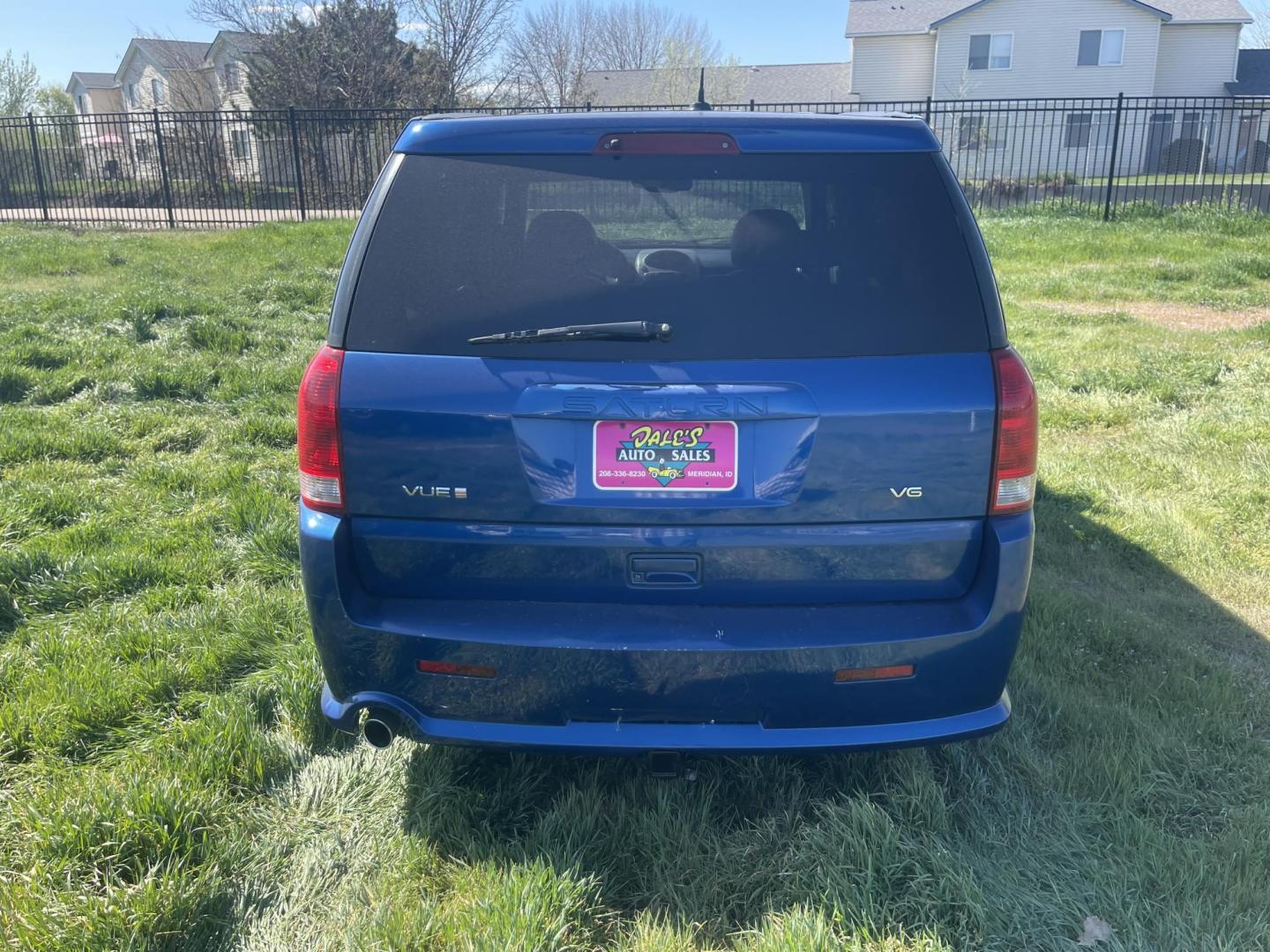 2005 Blue / Grey Saturn Vue FWD V6 (5GZCZ53475S) with an 3.5L V6 SOHC 24V engine, 5-Speed Automatic Overdrive transmission, located at 813 E Fairview Ave, Meridian , ID, 83642, (208) 336-8230, 43.618851, -116.384010 - 2005 Saturn Vue, runs and drives excellent. It has leather and the A/C works great, and has excelelnt tires. If you need a good get around car come take a look at this one. Super cheap little car. Fantastic car for the money. - Photo#4