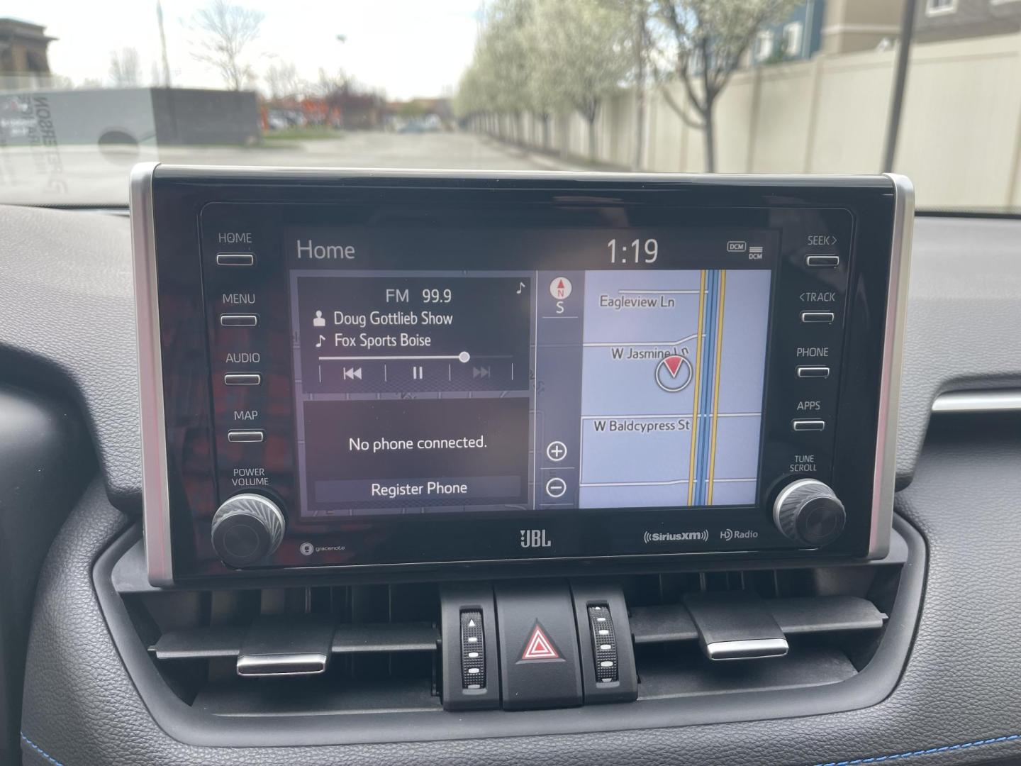 2019 Grey /Grey Toyota RAV4 Hybrid XSE (JTMEWRFV0KJ) with an 2.5L L4 DOHC 16V HYBRID engine, CVT transmission, located at 813 E Fairview Ave, Meridian , ID, 83642, (208) 336-8230, 43.618851, -116.384010 - 2019 Toyota RAV4 Hybrid XSE. OMG hard to find!!! Super clean one owner, leather, sunroof, AWD, NAV, Dynamic Cruise control, lane departure, Moon roof, heated seats, all the really really nice stuff to have in a vehicle. Come get some fantastic MPG. - Photo#9