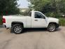 2012 White /Black Chevrolet Silverado 1500 Work Truck 4WD (1GCNKPEA8CZ) with an 4.8L V6 OHV 16V engine, 4-Speed Automatic transmission, located at 813 E Fairview Ave, Meridian , ID, 83642, (208) 336-8230, 43.618851, -116.384010 - 2012 Chevrolet Regular Cab 4x4 with a V8.- Photo#4