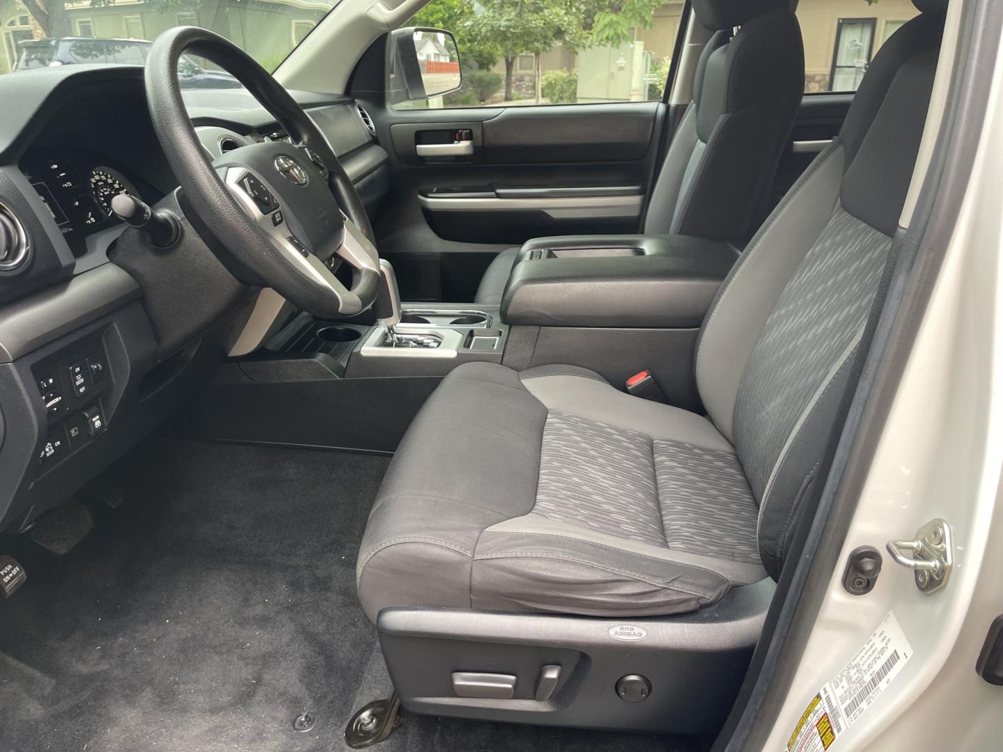 2020 White /Black Toyota Tundra SR5 5.7L V8 CrewMax 4WD (5TFDY5F17LX) with an 5.7L V8 DOHC 32V engine, 6A transmission, located at 813 E Fairview Ave, Meridian , ID, 83642, (208) 336-8230, 43.618851, -116.384010 - 2020 Toyota Tundra Crew Max SR5 TRD with only 54k miles. Come get the best Tundra on the market, very clean, ready to go. If you want a Toyota this is the one to have.- Photo#7