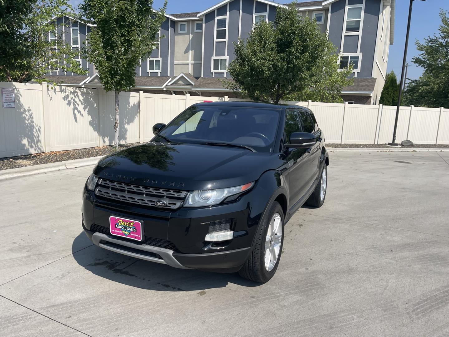 2013 Black /Black Land Rover Range Rover Evoque Pure Plus 5-Door (SALVP2BG8DH) with an 2.0L L4 DOHC 24V TURBO engine, 6-Speed Automatic transmission, located at 813 E Fairview Ave, Meridian , ID, 83642, (208) 336-8230, 43.618851, -116.384010 - 2013 Land Rover Range Rover Evoque with 80k miles. If you like luxury SUV's this is a great choice. Black on Black with the huge sunroof. Has all the amenities you would expect for a Rover. Come in and take a look a super cheap luxury SUV with great miles.- Photo#1