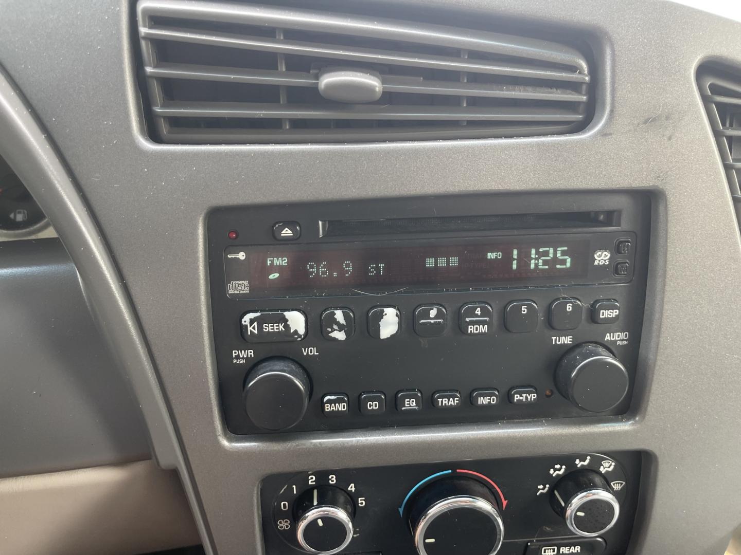 2005 White / Grey Buick Rendezvous CX (3G5DA03E65S) with an 3.4L V6 OHV 12V engine, 4A OD transmission, located at 813 E Fairview Ave, Meridian , ID, 83642, (208) 336-8230, 43.618851, -116.384010 - Runs and drives very well, A/C works perfect. If you need a cheap get around car this is a great choice.- Photo#8