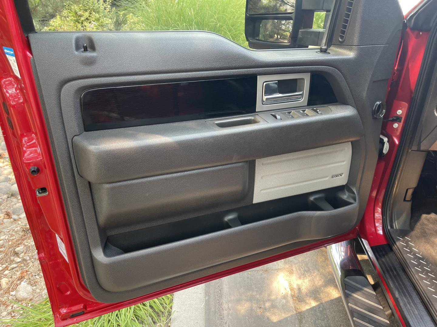 2010 Maroon /Black Ford F-150 FX4 SuperCab 6.5-ft. Bed 4WD (1FTFX1EV0AF) with an 5.4L V8 SOHC 24V FFV engine, 4A transmission, located at 813 E Fairview Ave, Meridian , ID, 83642, (208) 336-8230, 43.618851, -116.384010 - 2010 Ford F150 Xcab 4x4 FX4 one owner local truck. Extremely clean and well cared for. Leather, Sunroof, heated seats, hard toneau cover, spray in bedliner, and only 95k miles on a 2010. Come take a look and a test drive.- Photo#4