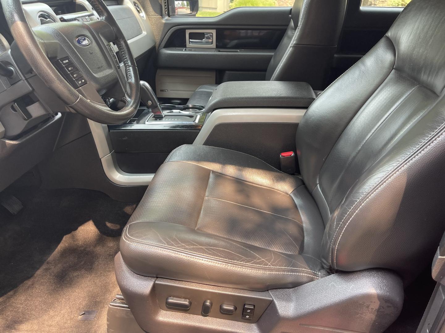 2010 Maroon /Black Ford F-150 FX4 SuperCab 6.5-ft. Bed 4WD (1FTFX1EV0AF) with an 5.4L V8 SOHC 24V FFV engine, 4A transmission, located at 813 E Fairview Ave, Meridian , ID, 83642, (208) 336-8230, 43.618851, -116.384010 - 2010 Ford F150 Xcab 4x4 FX4 one owner local truck. Extremely clean and well cared for. Leather, Sunroof, heated seats, hard toneau cover, spray in bedliner, and only 95k miles on a 2010. Come take a look and a test drive.- Photo#5