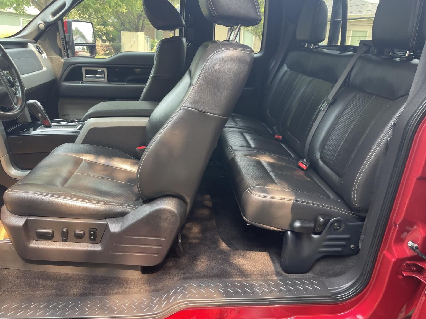 2010 Maroon /Black Ford F-150 FX4 SuperCab 6.5-ft. Bed 4WD (1FTFX1EV0AF) with an 5.4L V8 SOHC 24V FFV engine, 4A transmission, located at 813 E Fairview Ave, Meridian , ID, 83642, (208) 336-8230, 43.618851, -116.384010 - 2010 Ford F150 Xcab 4x4 FX4 one owner local truck. Extremely clean and well cared for. Leather, Sunroof, heated seats, hard toneau cover, spray in bedliner, and only 95k miles on a 2010. Come take a look and a test drive.- Photo#6