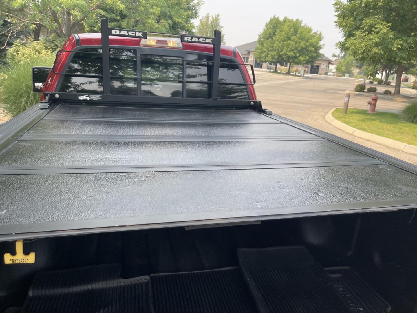 2010 Maroon /Black Ford F-150 FX4 SuperCab 6.5-ft. Bed 4WD (1FTFX1EV0AF) with an 5.4L V8 SOHC 24V FFV engine, 4A transmission, located at 813 E Fairview Ave, Meridian , ID, 83642, (208) 336-8230, 43.618851, -116.384010 - 2010 Ford F150 Xcab 4x4 FX4 one owner local truck. Extremely clean and well cared for. Leather, Sunroof, heated seats, hard toneau cover, spray in bedliner, and only 95k miles on a 2010. Come take a look and a test drive.- Photo#21