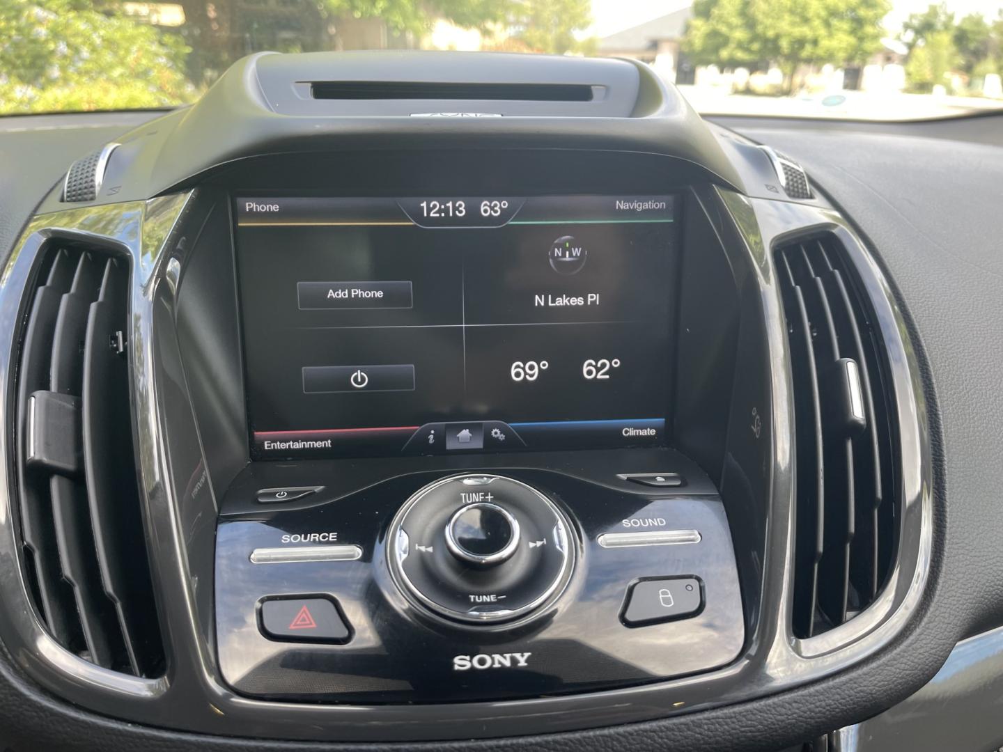 2014 White /Black Ford Escape Titanium 4WD (1FMCU9J95EU) with an 2.0L L4 DOHC 16V engine, 6-Speed Automatic transmission, located at 813 E Fairview Ave, Meridian , ID, 83642, (208) 336-8230, 43.618851, -116.384010 - 2014 Ford Escape Titanium AWD, one owner, very nice and clean, loaded with the big sunroof.- Photo#10