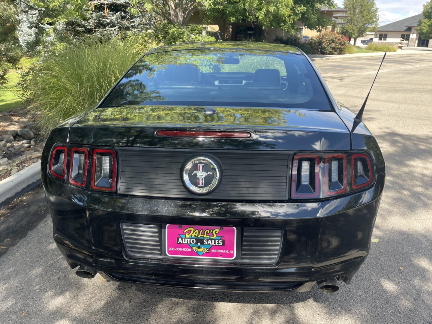 2014 Black /Black Ford Mustang V6 Coupe (1ZVBP8AM0E5) with an 3.7L V6 DOHC 24V engine, AT transmission, located at 813 E Fairview Ave, Meridian , ID, 83642, (208) 336-8230, 43.618851, -116.384010 - 2014 Ford Mustang Premium, V6, Leather, if you want a super nice good sports car for not a lot of money come take a look.- Photo#4