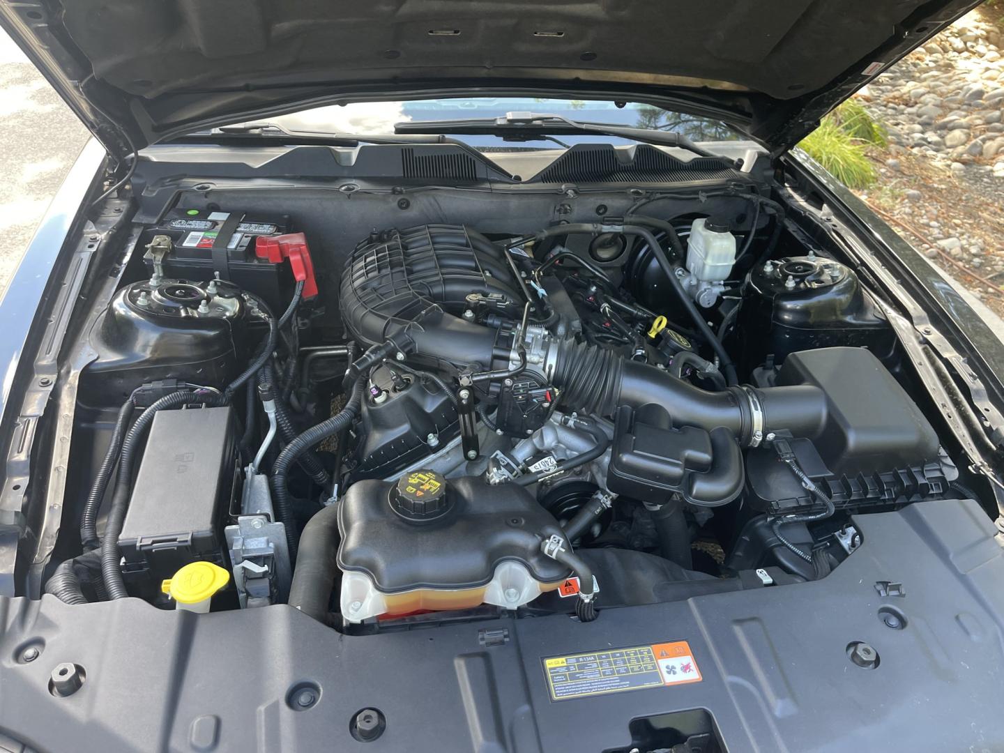 2014 Black /Black Ford Mustang V6 Coupe (1ZVBP8AM0E5) with an 3.7L V6 DOHC 24V engine, AT transmission, located at 813 E Fairview Ave, Meridian , ID, 83642, (208) 336-8230, 43.618851, -116.384010 - 2014 Ford Mustang Premium, V6, Leather, if you want a super nice good sports car for not a lot of money come take a look.- Photo#15