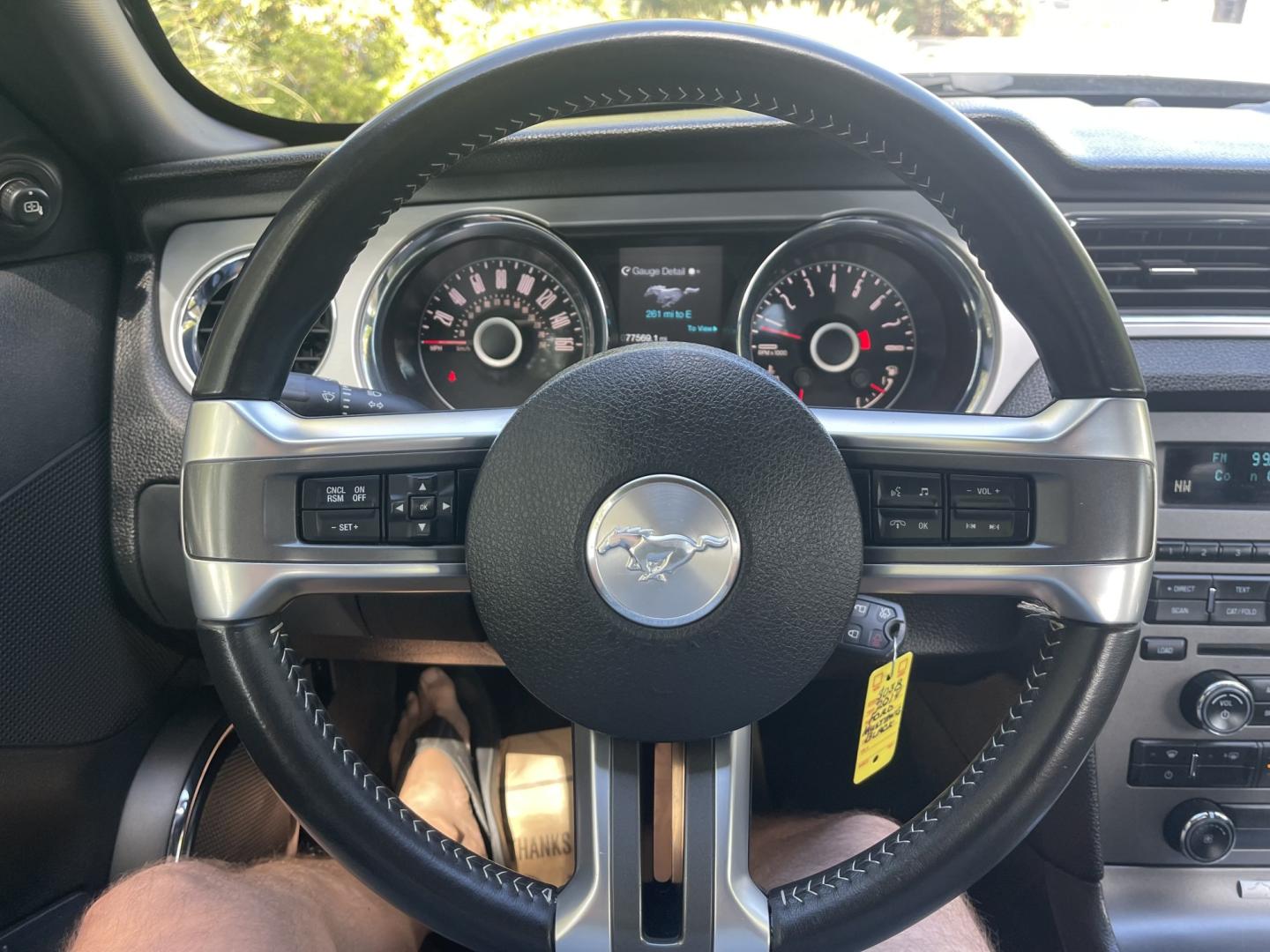 2014 Black /Black Ford Mustang V6 Coupe (1ZVBP8AM0E5) with an 3.7L V6 DOHC 24V engine, AT transmission, located at 813 E Fairview Ave, Meridian , ID, 83642, (208) 336-8230, 43.618851, -116.384010 - 2014 Ford Mustang Premium, V6, Leather, if you want a super nice good sports car for not a lot of money come take a look.- Photo#11