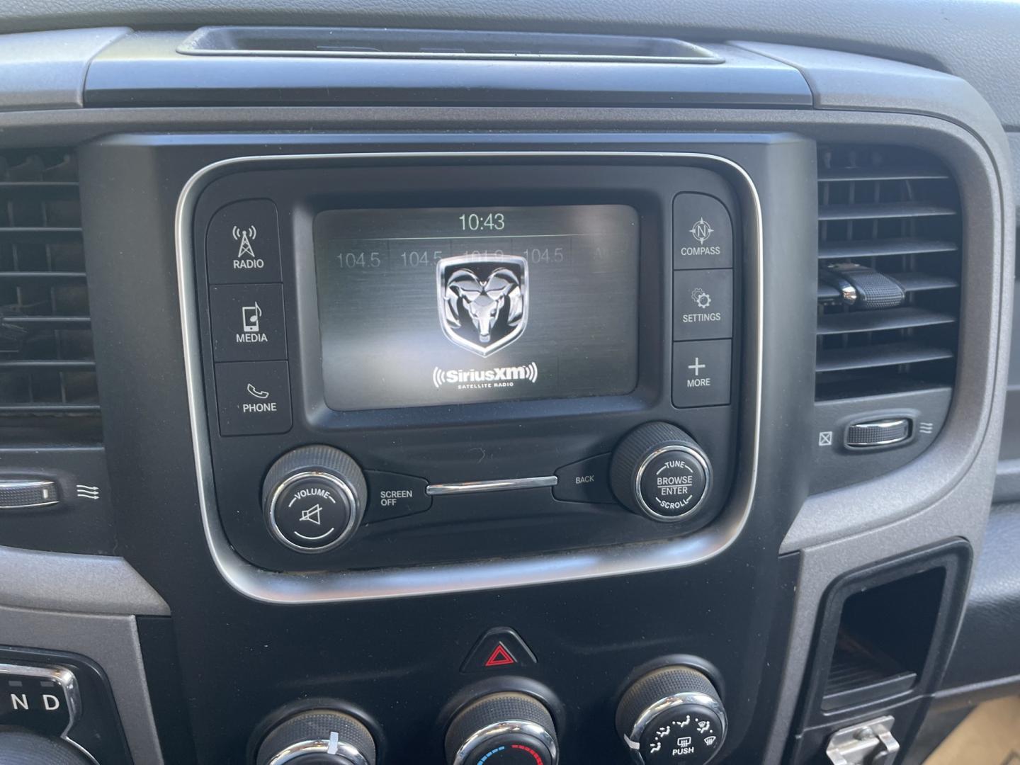 2017 White / Grey RAM 1500 Tradesman Regular Cab SWB 4WD (1C6RR7KGXHS) with an 3.6L V6 DOHC 24V FFV engine, 8A transmission, located at 813 E Fairview Ave, Meridian , ID, 83642, (208) 336-8230, 43.618851, -116.384010 - 2017 Ram 1500 Regular Cab Short Box 4x4, one owner, runs and drives very well, if you need a regular cab pickup this is a fantasic choice.- Photo#8