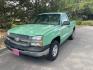 2003 Forest Service Green /Tan Chevrolet Silverado 1500 Long Bed 4WD (1GCEK14V13Z) with an 4.8L V8 OHV 16V engine, 5-Speed Manual Overdrive transmission, located at 813 E Fairview Ave, Meridian , ID, 83642, (208) 336-8230, 43.618851, -116.384010 - 2003 Chevrolet Regular Cab short box 4x4, V8, 5spd, one owner with only 83k miles. If you want a Chevrolet Cat Eye 4x4 this is one for you. Super hard to find super low miles.- Photo#1