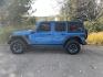 2023 Blue /Black Jeep Wrangler Unlimited Rubicon 4XE (1C4JJXR60PW) with an 2.0L L4 DOHC 16V HYBRID engine, 8A transmission, located at 813 E Fairview Ave, Meridian , ID, 83642, (208) 336-8230, 43.618851, -116.384010 - 2023 Jeep Wrangler Rubicon 4XE super cool plug in hybrid, with factory lifetime warranty on the Battery. So have fun with the Wrangler and get great MPG as well.- Photo#0