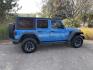2023 Blue /Black Jeep Wrangler Unlimited Rubicon 4XE (1C4JJXR60PW) with an 2.0L L4 DOHC 16V HYBRID engine, 8A transmission, located at 813 E Fairview Ave, Meridian , ID, 83642, (208) 336-8230, 43.618851, -116.384010 - 2023 Jeep Wrangler Rubicon 4XE super cool plug in hybrid, with factory lifetime warranty on the Battery. So have fun with the Wrangler and get great MPG as well.- Photo#2